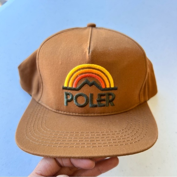 POLER NWOT Snap Back Baseball Hat - Picture 5 of 8